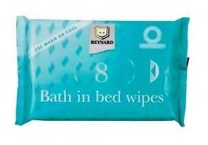 BATH IN BED WIPES / PACK OF 8 WIPES photo