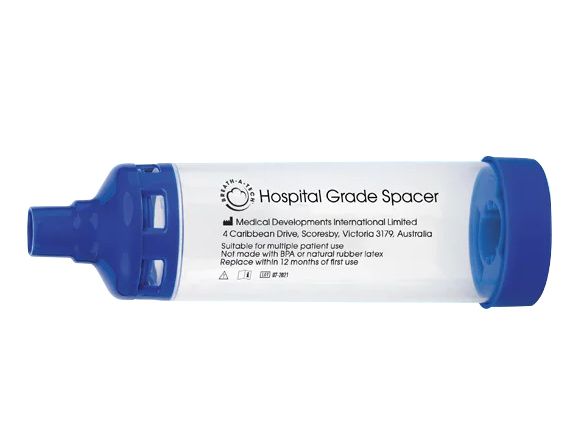 BREATH-A-TECH® HOSPITAL GRADE SPACER & MASK  photo