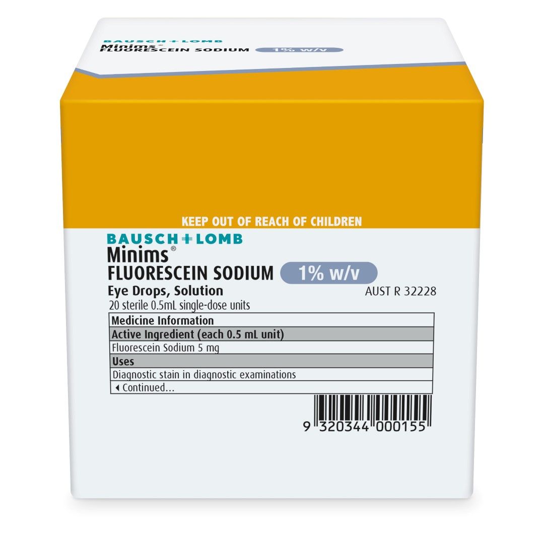 BAUSCH & LOMB MINIMS EYE DROPS  photo