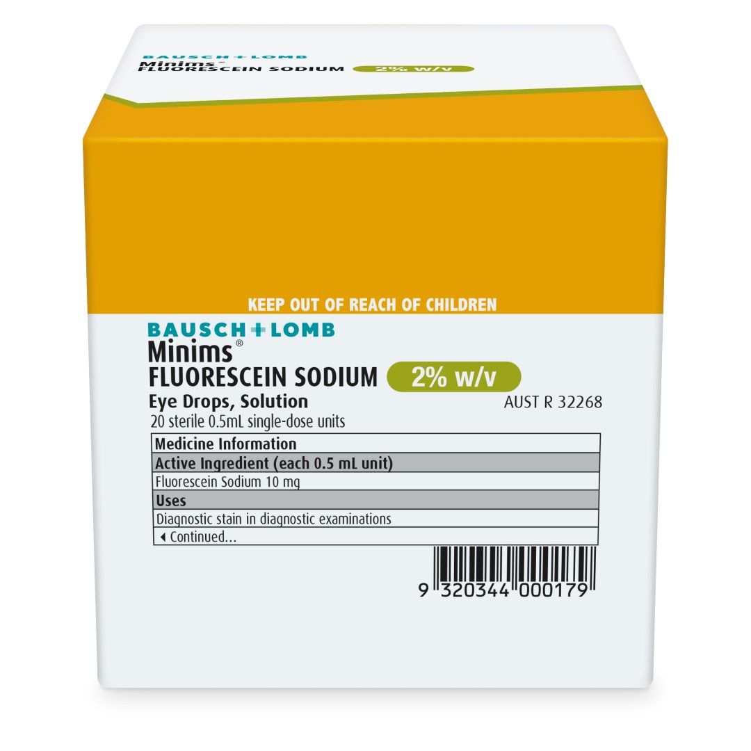 BAUSCH & LOMB MINIMS EYE DROPS  photo