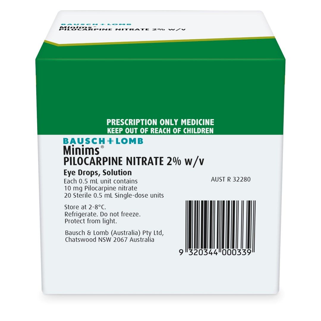 BAUSCH & LOMB MINIMS EYE DROPS  photo
