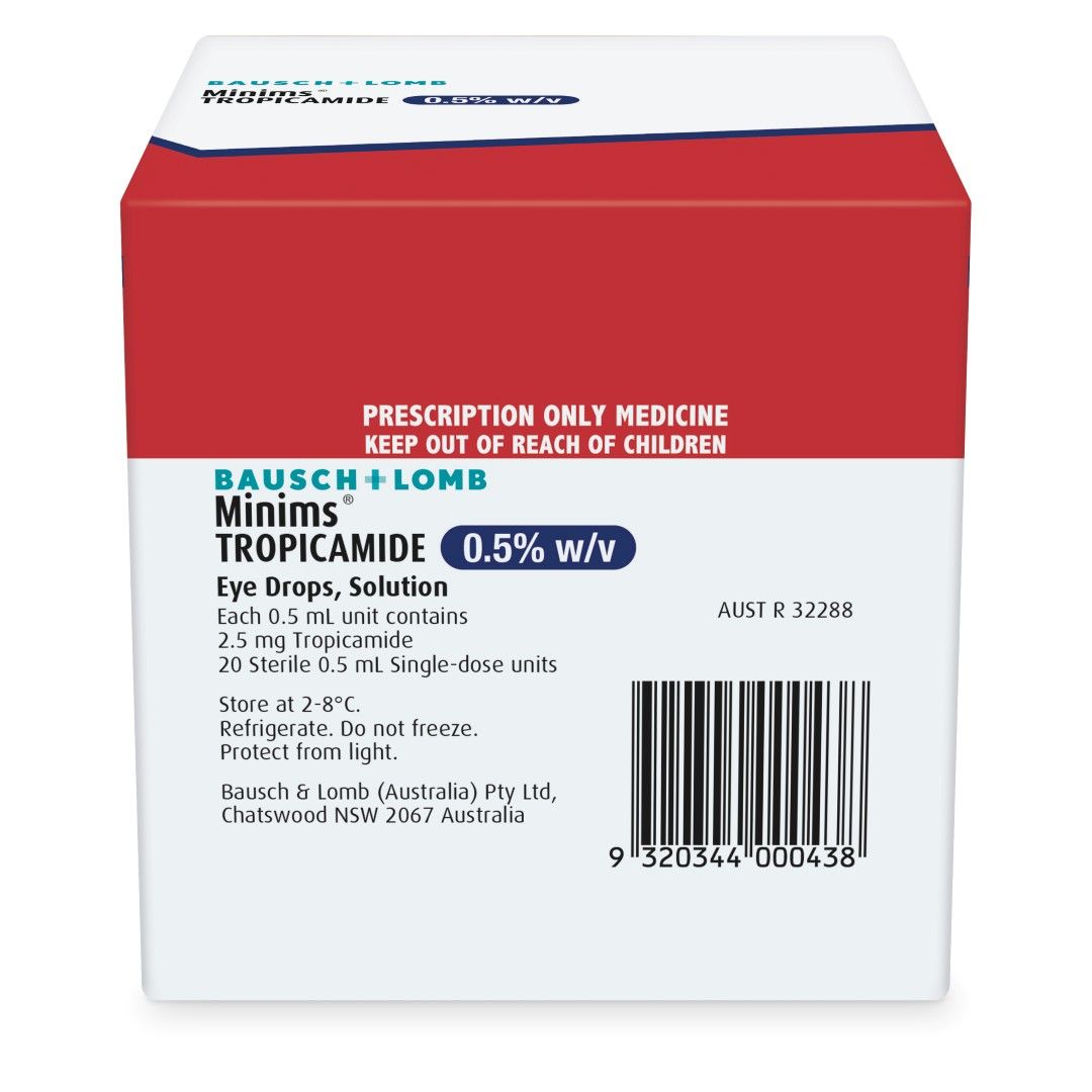 BAUSCH & LOMB MINIMS EYE DROPS  photo