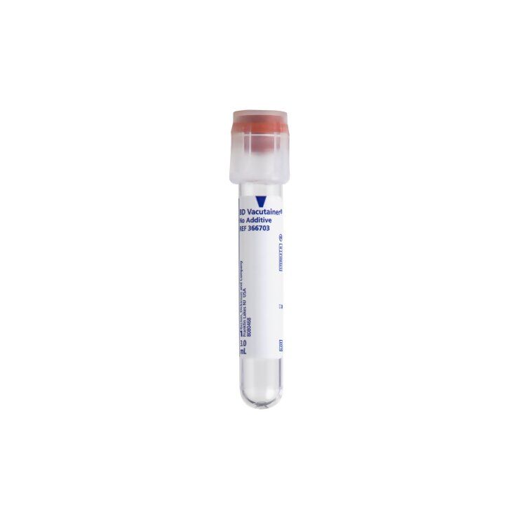 BD VACUTAINER / NO ADDITIVES / BOX OF 100 photo