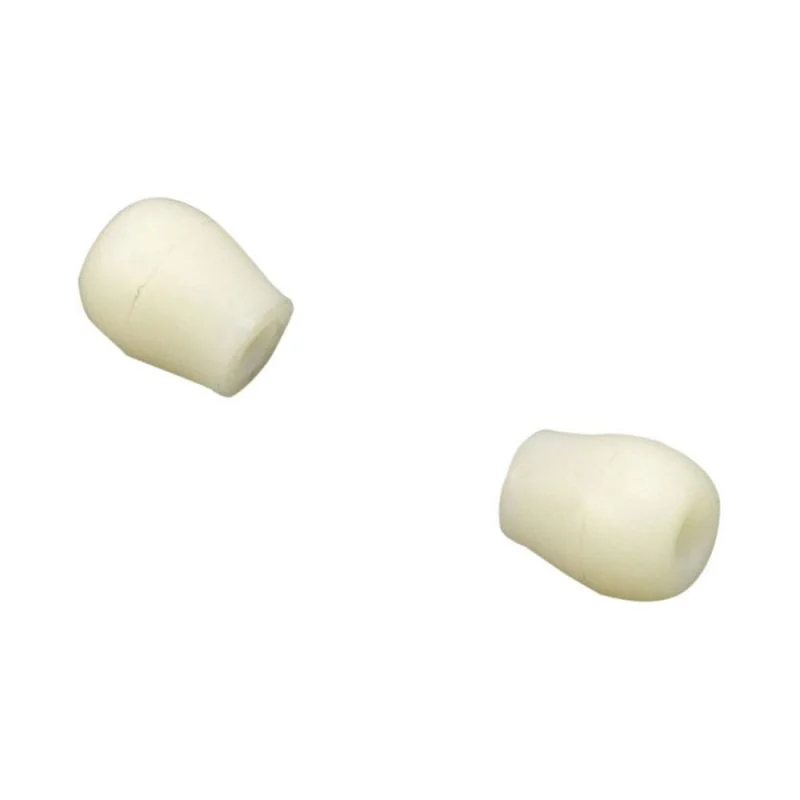 EAR NIBS PLASTIC / WHITE photo