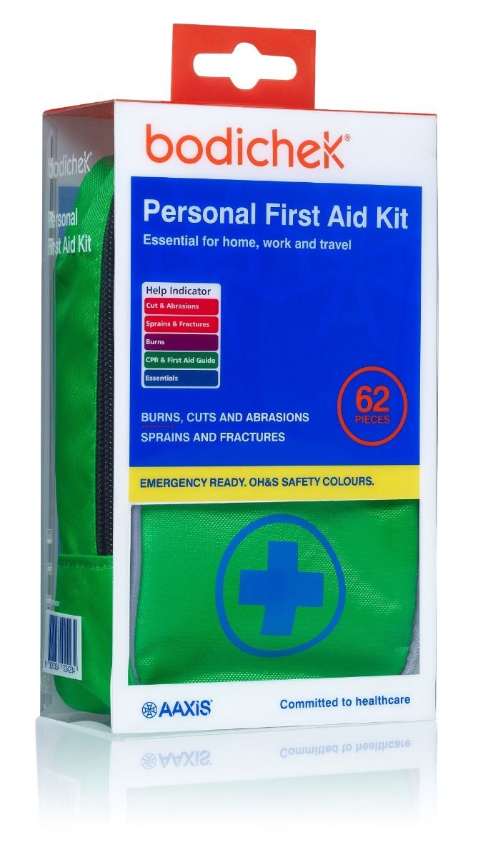 BODICHEK PERSONAL FIRST AID KIT / 62 PIECE photo