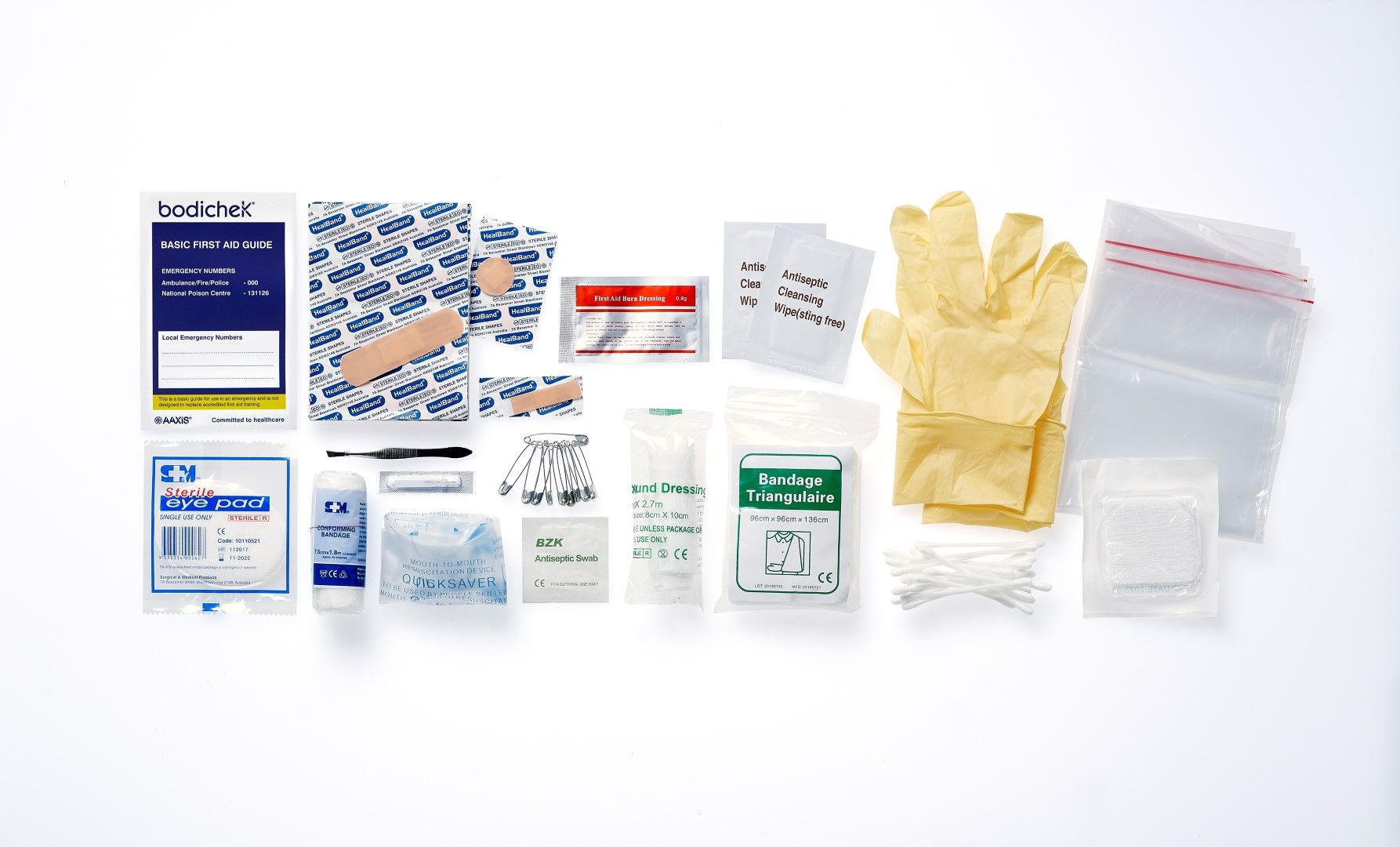 BODICHEK TRAVEL FIRST AID KIT / 75PCS photo