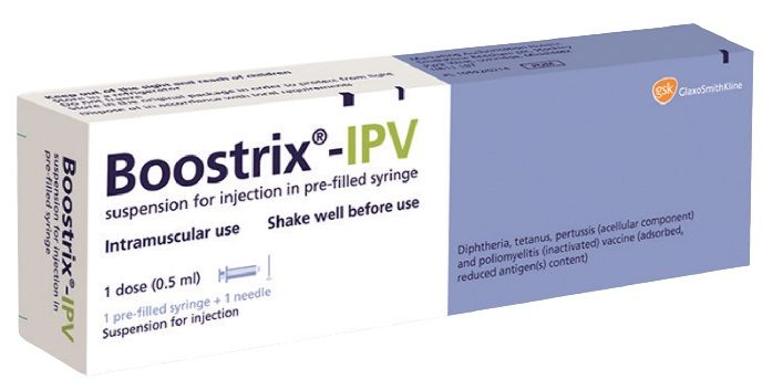 BOOSTRIX IPV / DIPH,TET,PERT,POLIO / 1ML / EACH photo