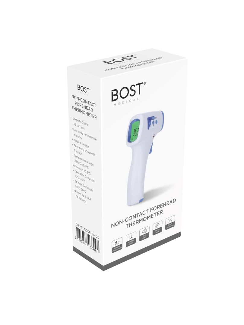 BOST NON-CONTACT FOREHEAD THERMOMETER photo