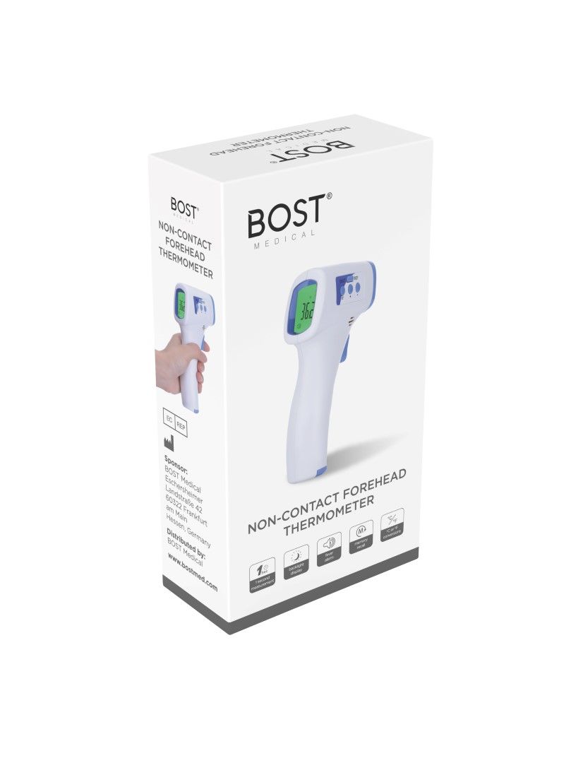 BOST NON-CONTACT FOREHEAD THERMOMETER photo