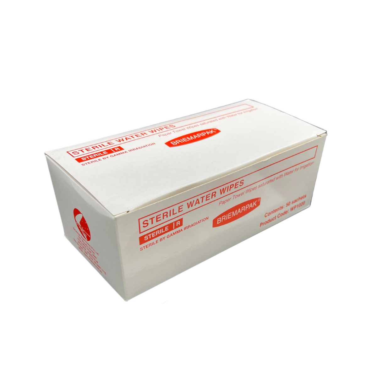 WATER WIPES / STERILE / BOX OF 50 photo