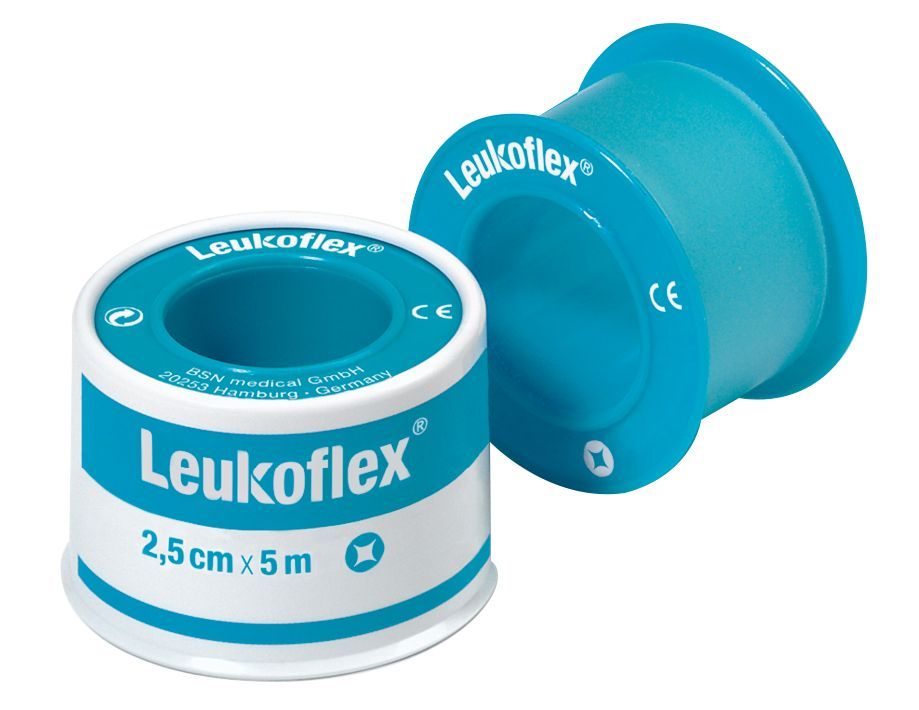 LEUKOFLEX WATERPROOF / TRANSPARENT / NON-POROUS TAPE / 5M / SINGLE ROLL photo