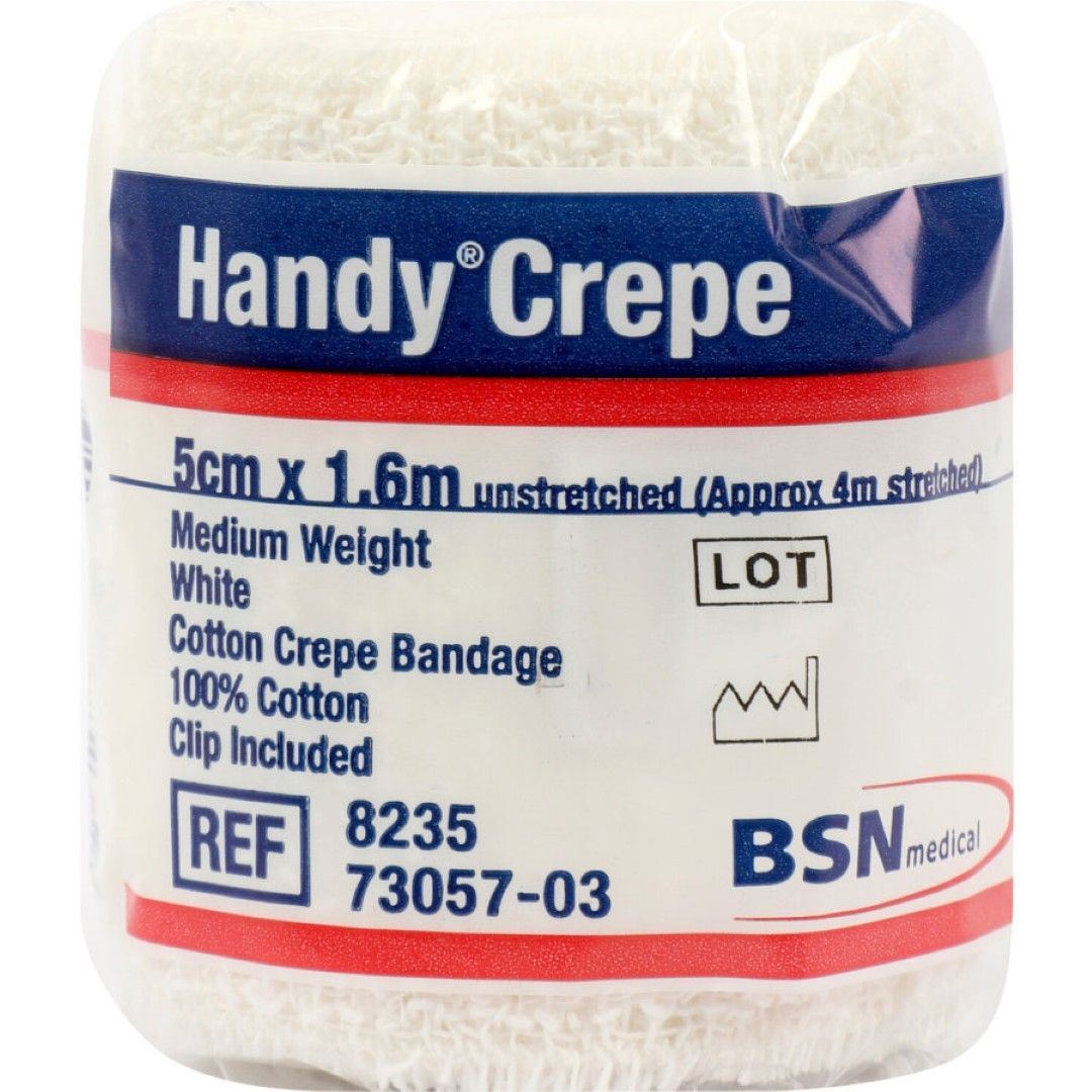 HANDYCREPE MEDIUM WEIGHT CREPE BANDAGE/ PACK OF 12  photo