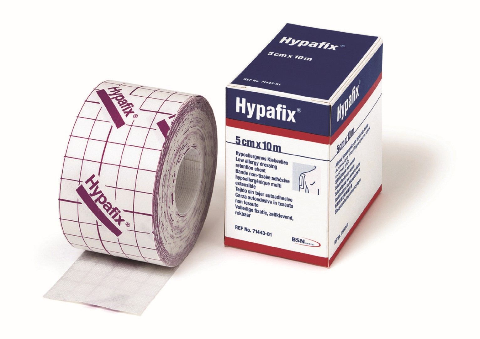 HYPAFIX FIXATION TAPE / SINGLE ROLL / 20CM X 10M photo