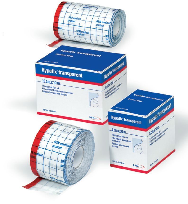 HYPAFIX TRANSPARENT FIXATION TAPE / SINGLE ROLL photo