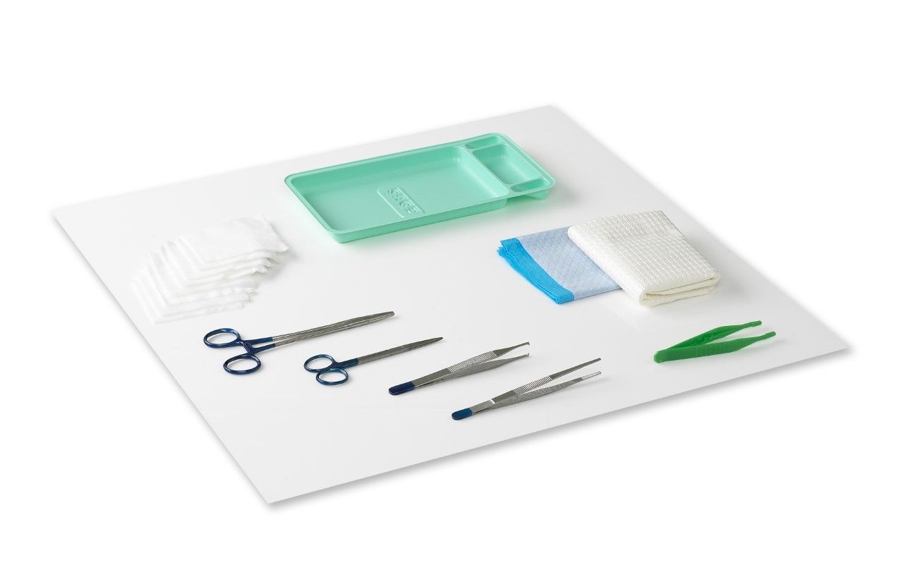 SUTURE KIT#7 STERILE SAGE photo