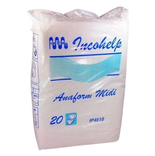 ANAFORM MIDI INSERT PADS WHITE / 400ML / 16X30CM / PACK OF 160 photo