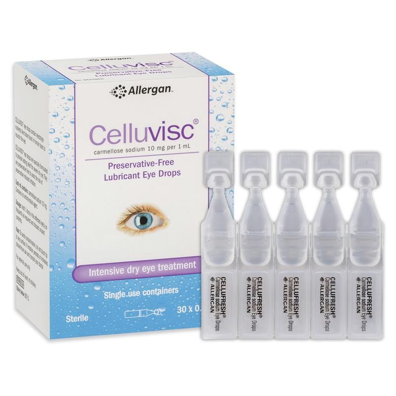 CELLUVISC OCCULAR EYE DROPS / PACK 30 photo