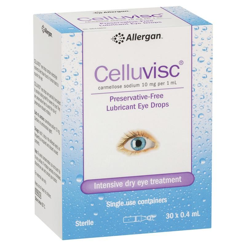 CELLUVISC OCCULAR EYE DROPS / PACK 30 photo
