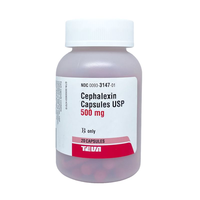 CEPHALEXIN CAPS 500MG /  BOX OF 20 photo