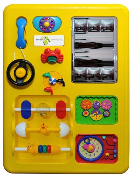 CFS YELLOW PLAY PANEL WALL MOUNTABLE photo