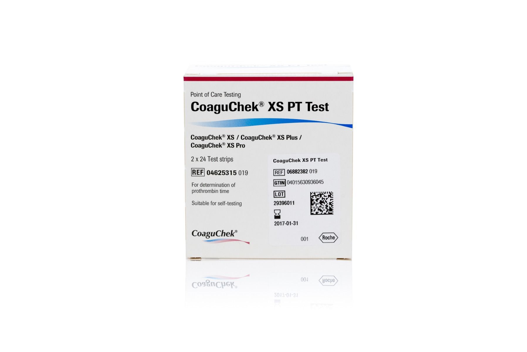 COAGUCHEK XS PT  TEST STRIPS / BOX OF 48 photo
