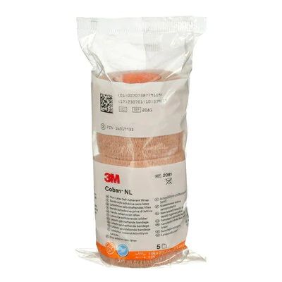 COBAN COHESIVE RETENTION BANDAGE  / LATEX FREE / 2.5CM / 1 ROLL photo