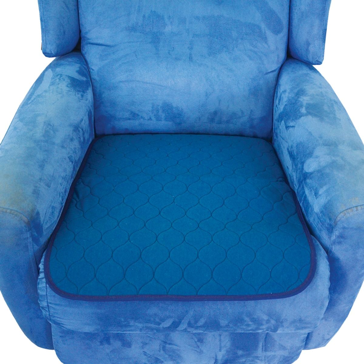 CHAIR PAD ABSORBENT NAVY BLUE / 1LTR / 50 X 60CM / EACH photo