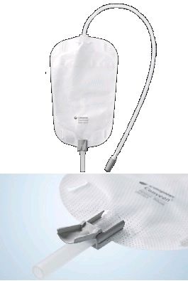LEG BAG Conveen 500ml 30cmTube / BOX OF 10 photo