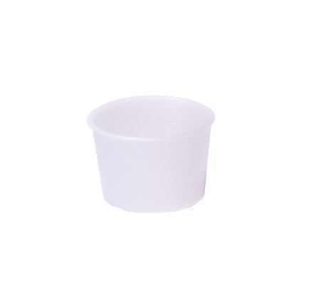 DISPOSABLE PLASTIC HOLLOWARES / IODINE BOWL / CLEAR / 120ML / EACH photo