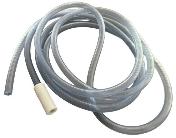 DISPOSABLE SOFT SUCTION TUBING WITH 1 X UNIVERSAL/ NO CONNECTOR 3M / BOX OF 50   photo