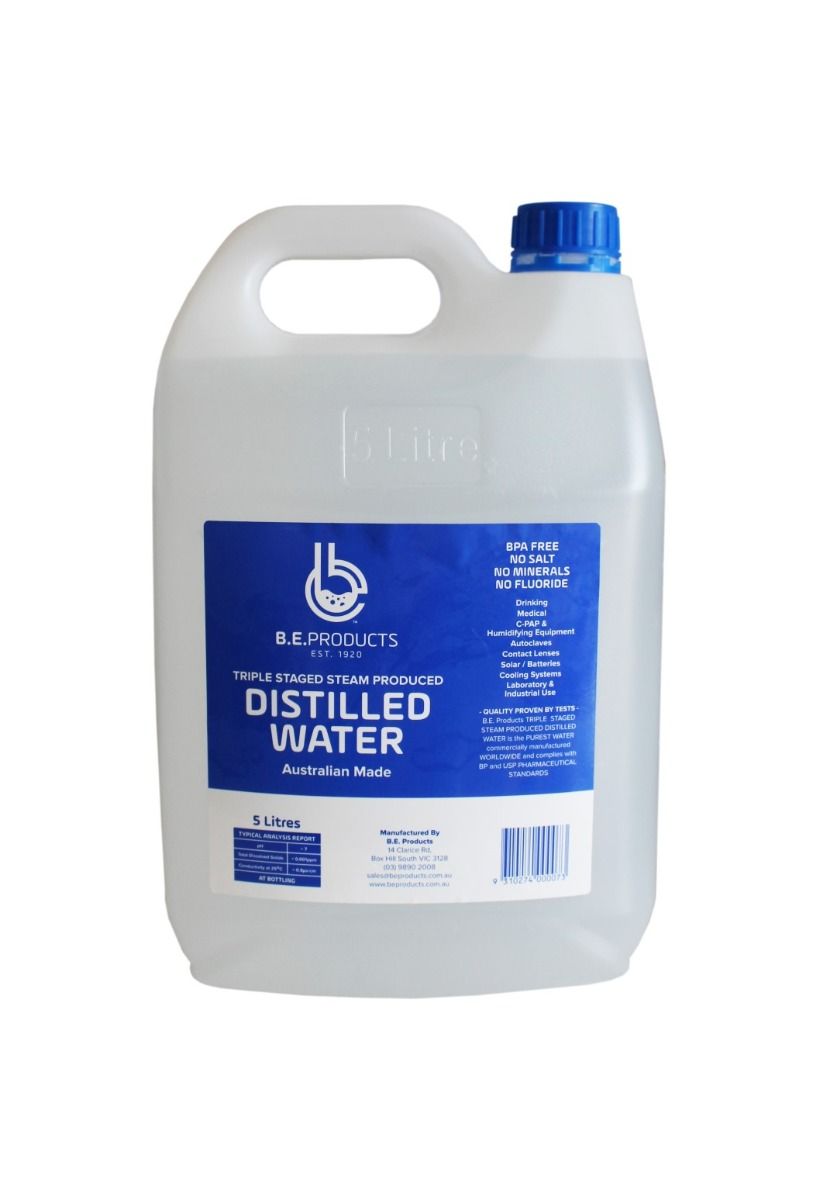 DISTILLED WATER / 4 LITRE / BOTTLE / EACH photo