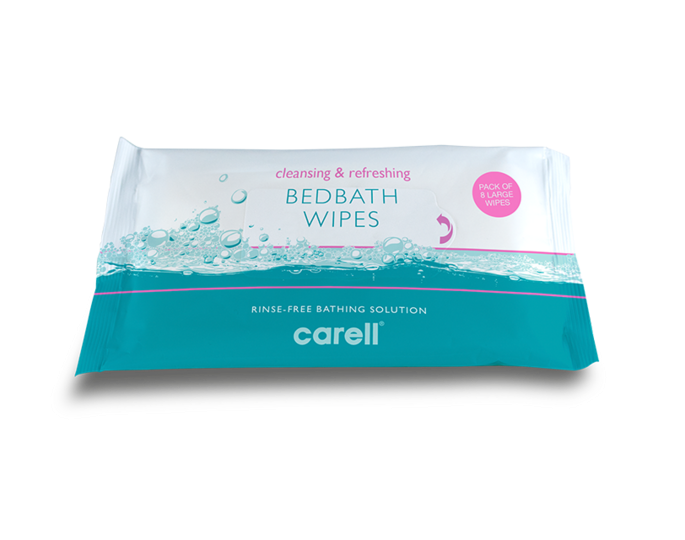 CARELL BEDBATH WIPES / PACK OF 8 photo