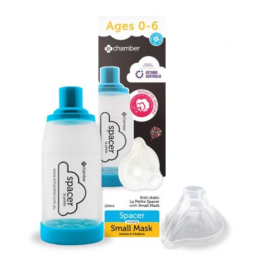 E-CHAMBER LA PETITE SPACER WITH CHILD MASK / AGES 0-6 / EACH photo