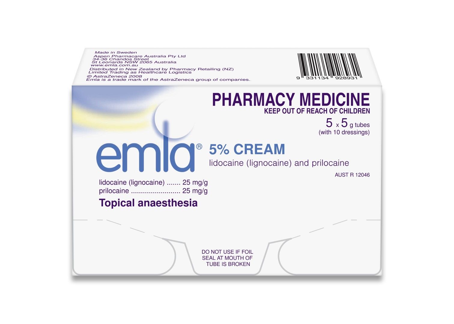 EMLA PATCH AND CREAM photo