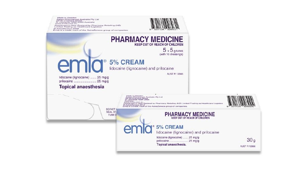 EMLA PATCH AND CREAM photo
