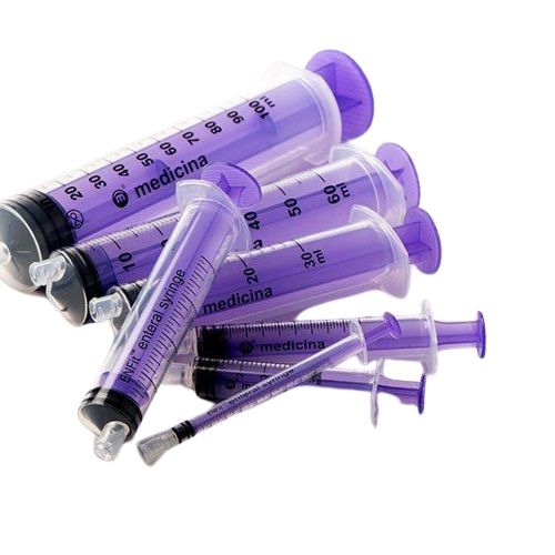 ENTERAL ENFIT SYRINGE 20ML SINGLE USE - PURPLE / BOX 80 photo