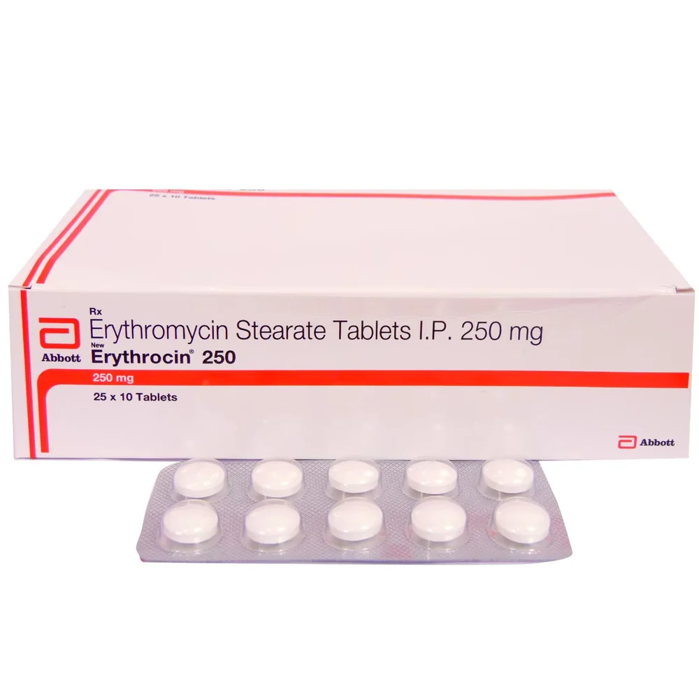ERYTHROMYCIN CAPS 250MG / BOX OF 25 photo