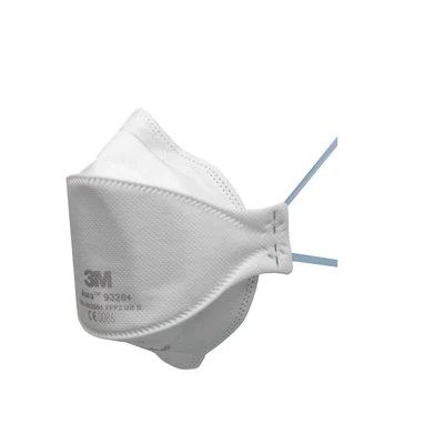 FACE MASK P2 AURA 3M FLAT FOLD PARTICULATE RESPIRATOR (20) photo