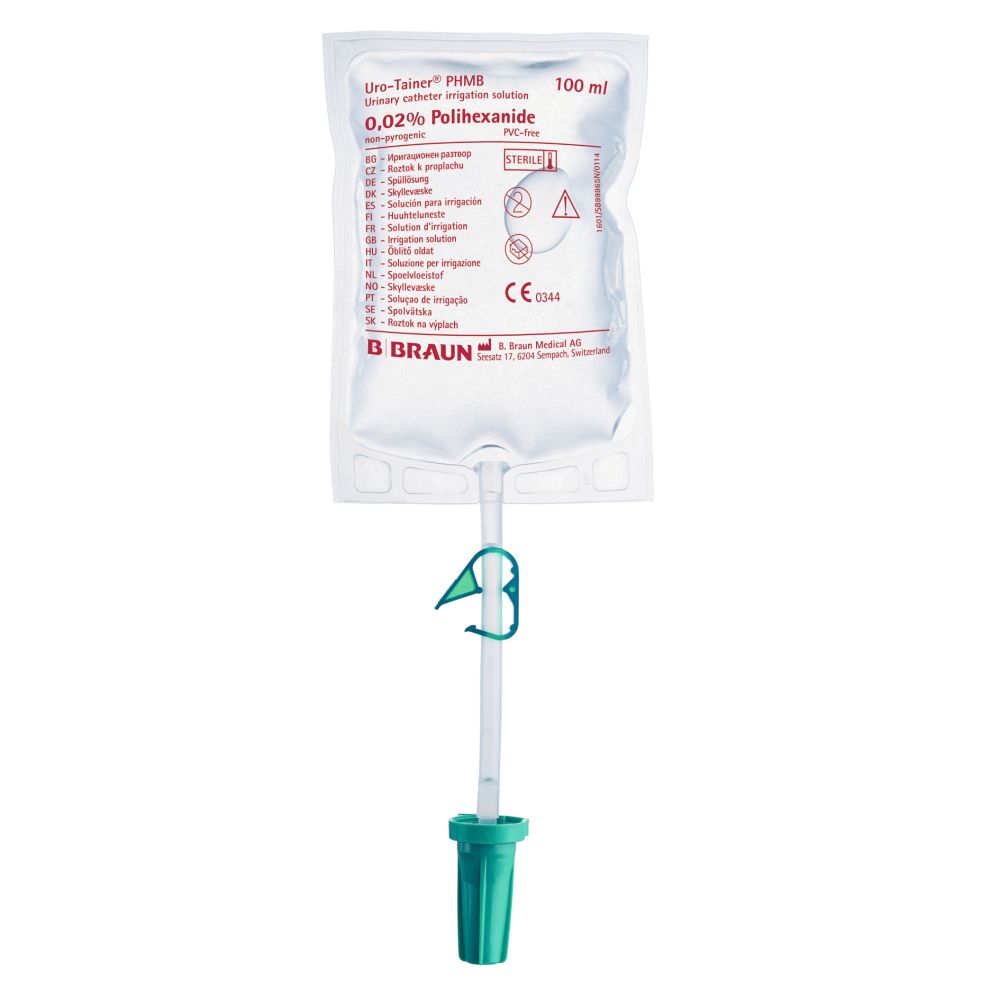 URO-TAINER POLIHEXANIDE / 0.02% / 100ML / CE / BOX OF 10 photo