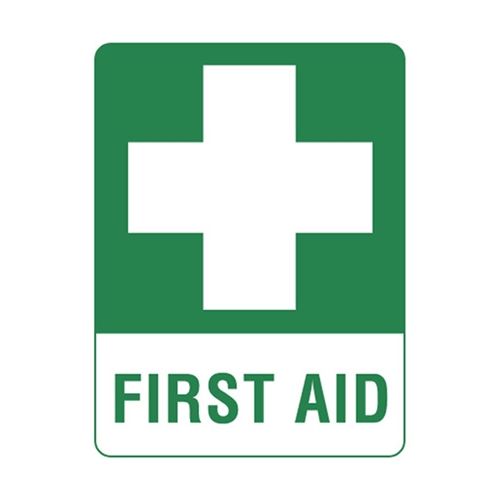 FIRST-AID STICKER photo