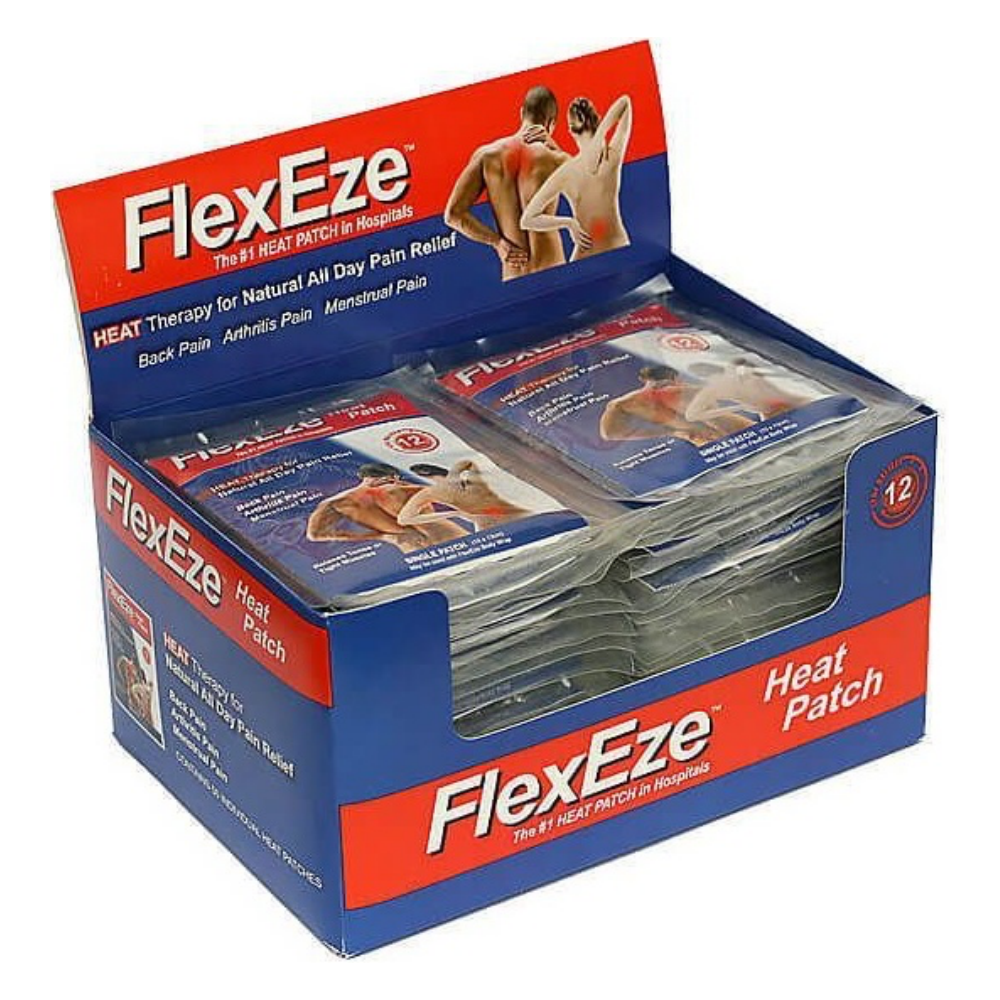 FLEX-EZE HEAT PATCHES / 10CM x 13CM / PACK OF 50 photo