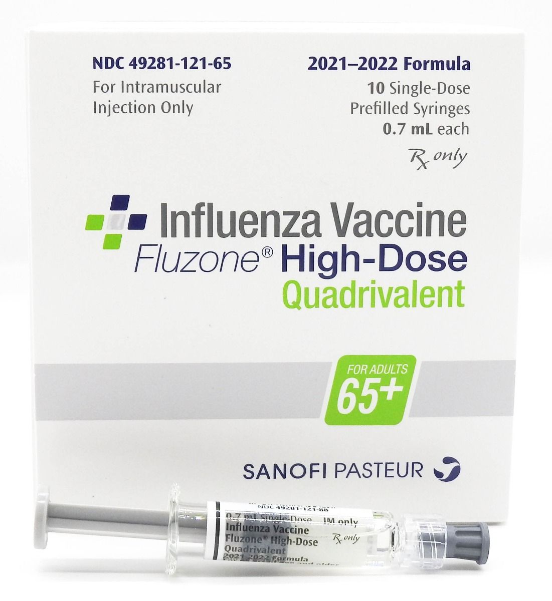 FLUZONE INFLUENZA QIV HD / 0.7ML VACCINE / BOX OF 5 photo