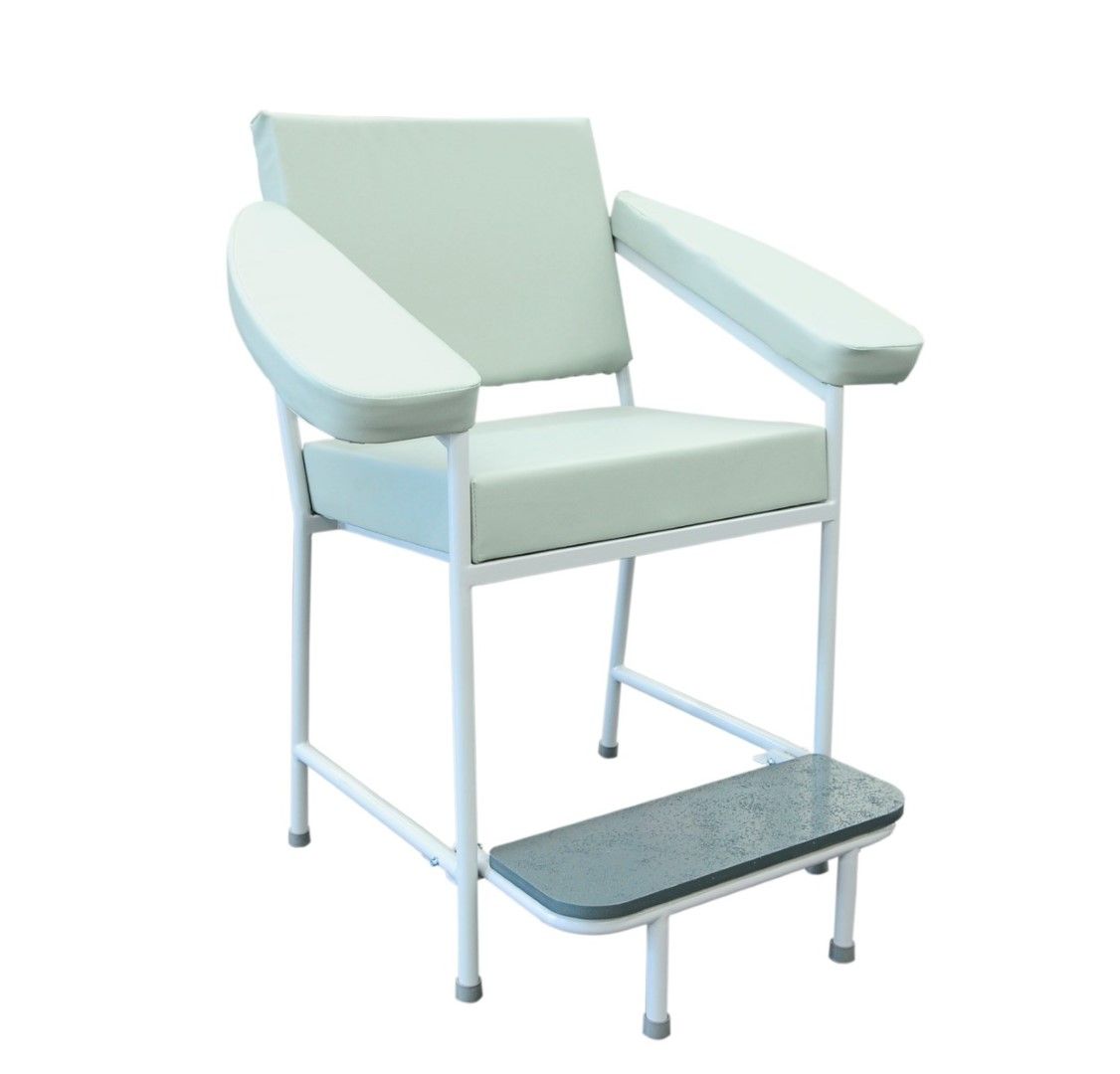 FORTRESS PATHOLOGY / BLOOD COLLECTION CHAIR / GREY photo