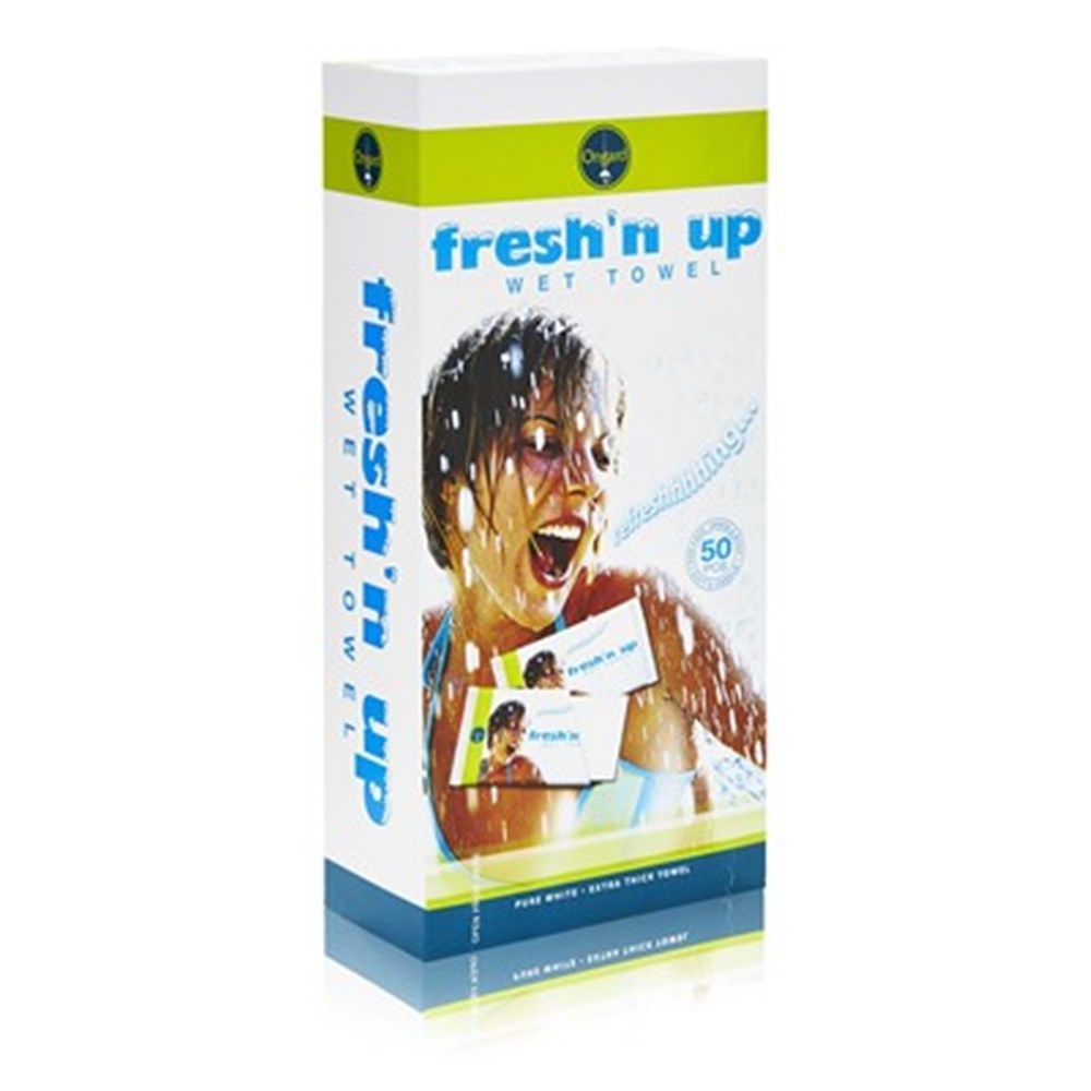 FRESH N UP WET TOWELS / BOX OF 50 photo