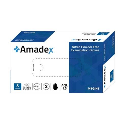 GLOVE NITRILE Amadex Small Box 100 photo