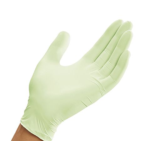 GLOVEON LATEX COATS  EXAM GLOVES POWDER FREE / STANDARD CUFF / MEDIUM / BOX OF 100 photo