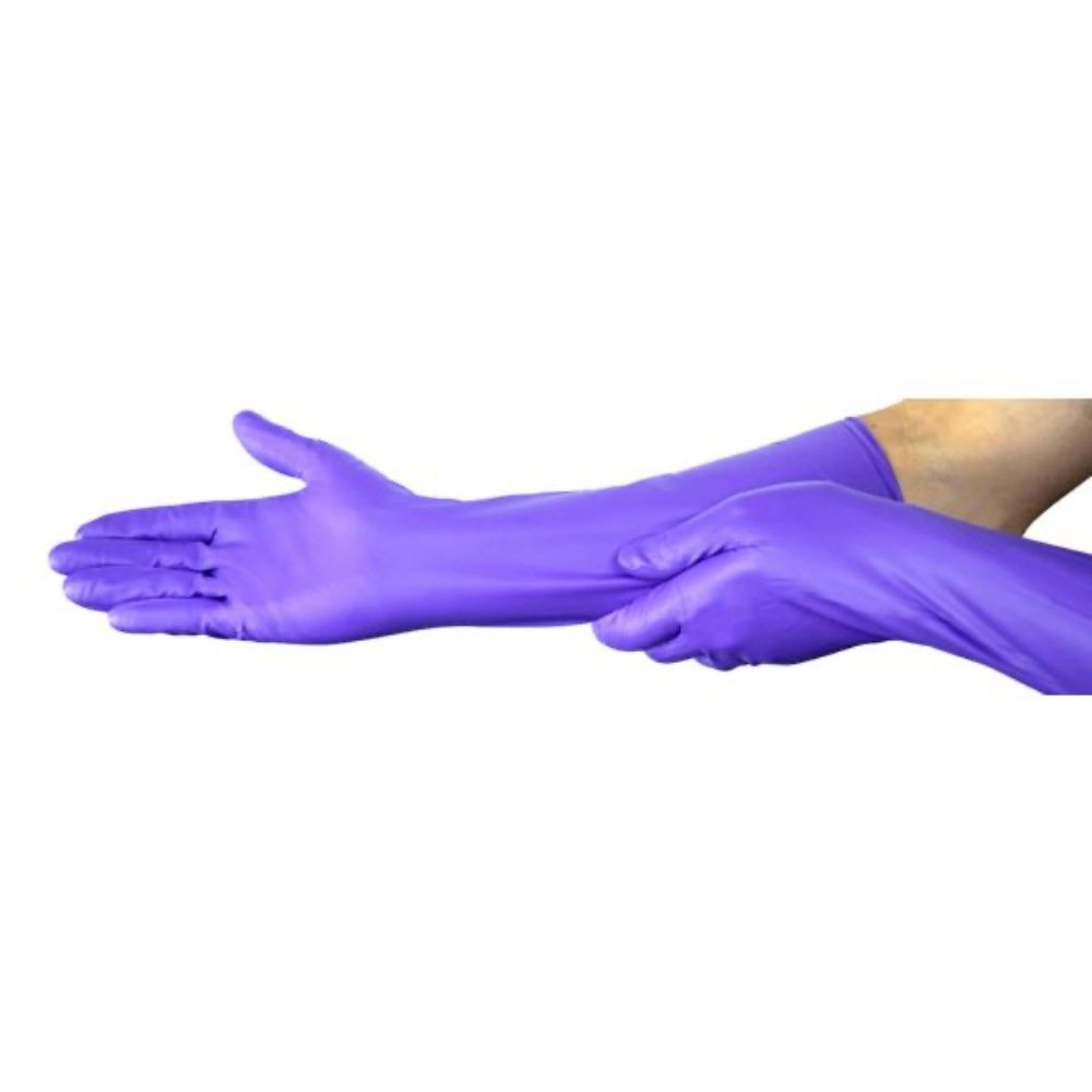 HALYARD PURPLE NITRILE MAX POWDER-FREE EXAM GLOVES  photo