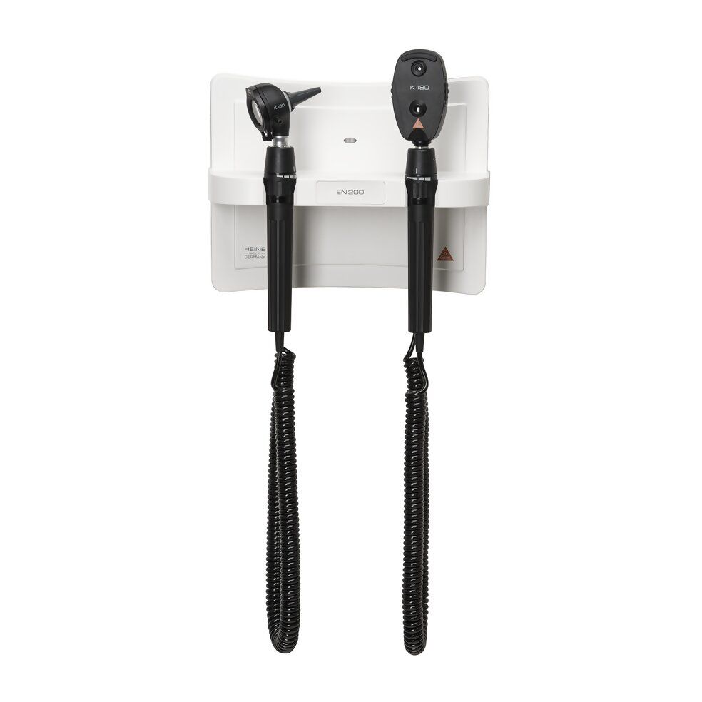 HEINE WALL MOUNT DIAGNOSTIC SET  EN200 WITH K180 HEADS photo