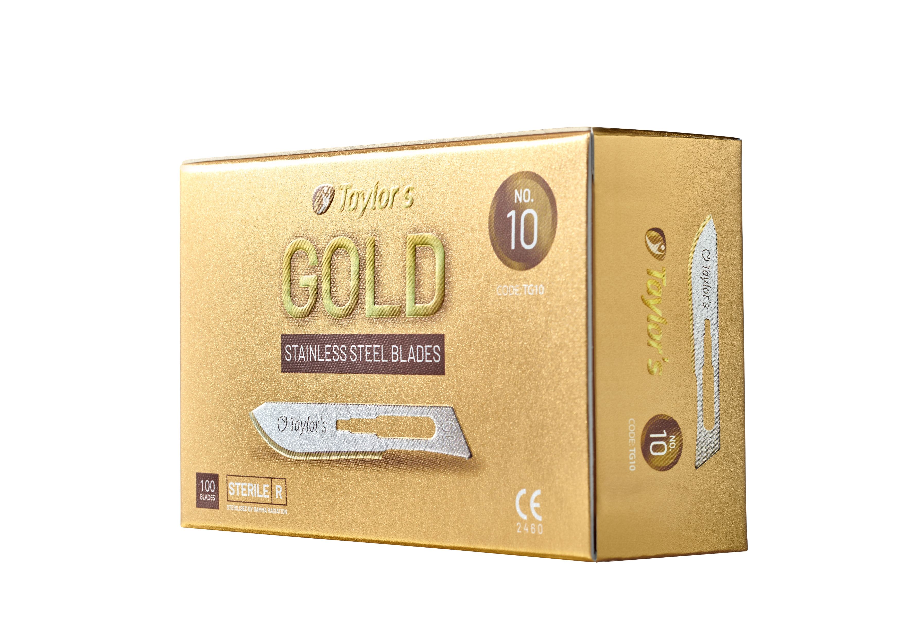 TAYLOR'S GOLD STAINLESS STEEL SCALPEL BLADE photo