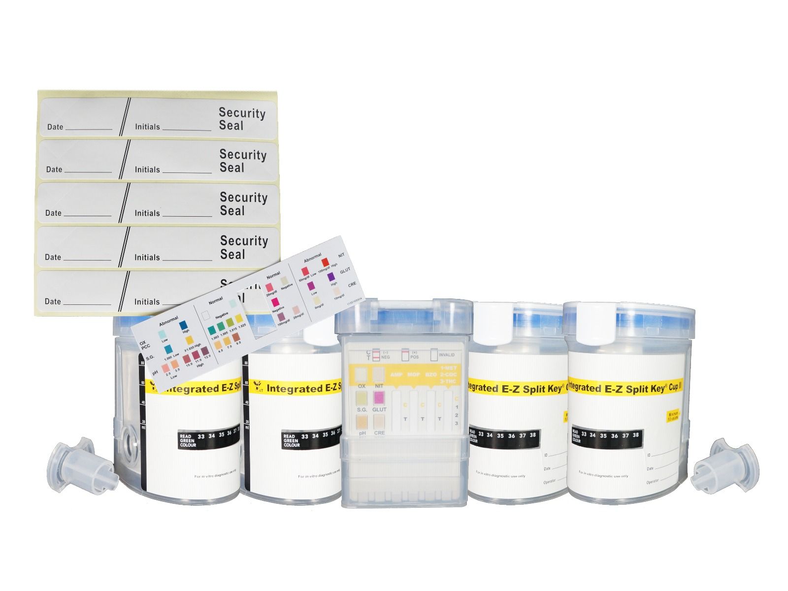 CT E-Z SPLIT II DOA CUP 6 PANEL WITH ADULTERANTS / BOX OF 25 photo